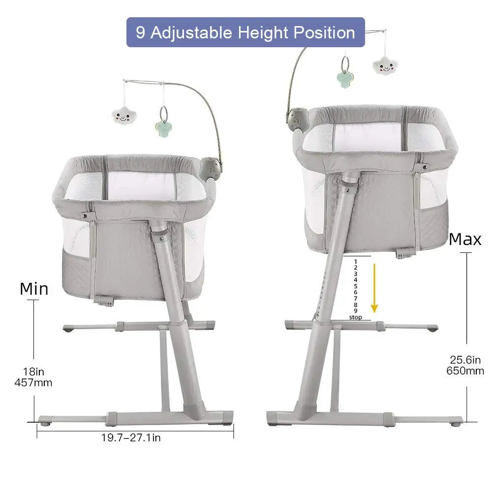 New born baby bedside baby crib co sleeper