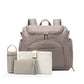 Infant & Baby PU Leather Diaper Bag – Nursing & Travel Friendly