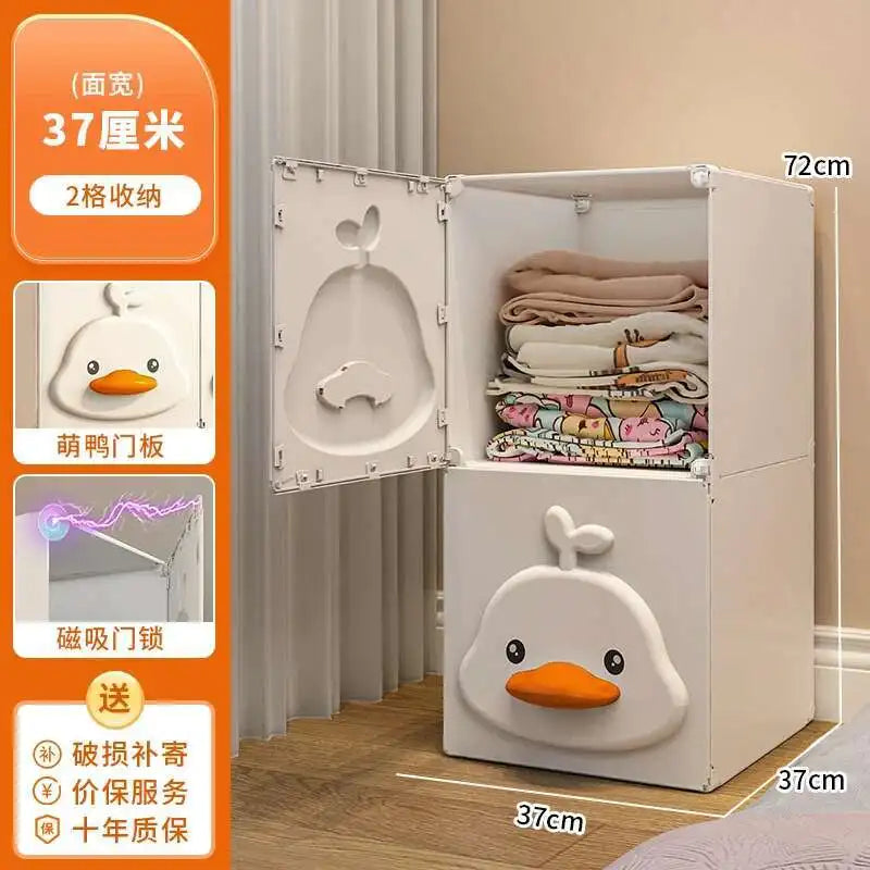 Clothes Baby Closet Cabinet Baby Dress Closet Girl Wardrobe Bedroom Storage Children Dresser Organizer Roperos Closet Furniture
