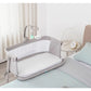 Baby Room Furniture Baby Bedside Crib New Born 9 Height Adjustable Crib Baby Bed Bedside Co-Sleeper bassinet with Mattress