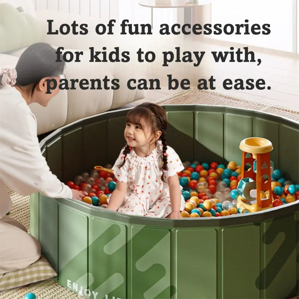Foldable Indoor Ball Pool – Waterproof & Portable