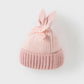 Cute Windproof Knit Baby Hat for Girls and Boys