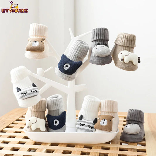 Kawaii Animal Grip Socks