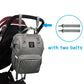 Mummy Diaper Backpack – Large Capacity, USB, Waterproof