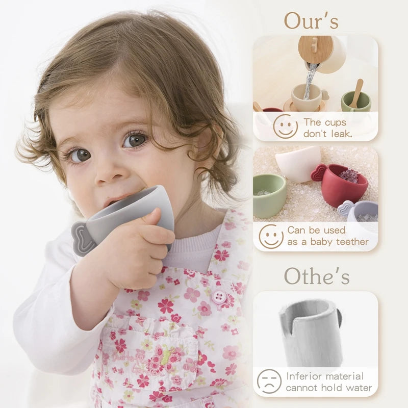 Montessori Teapot Set – Pretend Play Fun!