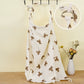 Muslin Nursing Cover for Baby Breastfeeding, Breathable 100% Cotton Breastfeeding Cover with Rigid Hoop for Mother Nursing Apron