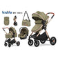 Kidilo H2D C 3 in 1 lightweight stroller, Good Quality Four Wheel Baby Stroller