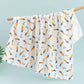 Size 110*110CM 1PC 6 Layers Muslin Cotton Fiber Muslin Baby Swaddles Soft Newborn Wrap Multifunction Infant Blankets Bath Towel