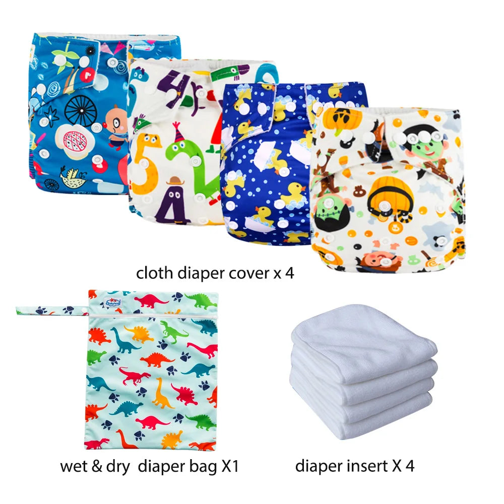Babyland Waterproof Cloth Diaper Kit