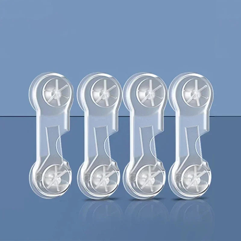4/8/10Pcs/Lot Child Lock Protection of Children Baby Drawer Anti-opening Cabinet Door Refrigerator Anti-pinch Safety Lock Buckle