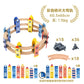 Wooden Train Track Racing Railway Street Sign Toys Bridge Tunnel Track Accessories Wood Tracks Creative Toys For Children Gift