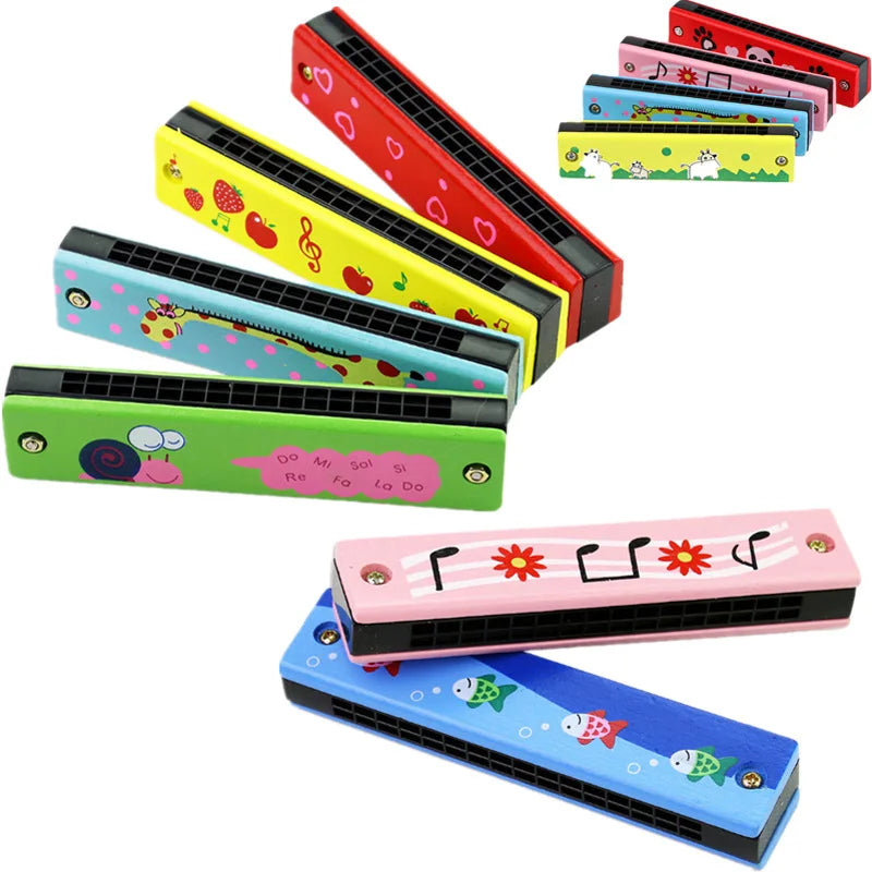 Montessori Wooden Music Instruments Set 10 PCS Baby Toddlers Early Learning Toys Kids Girls Boys Educational Birthday Gifts