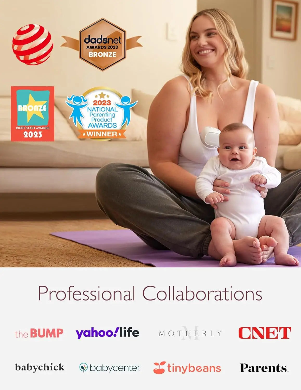 Momcozy Hands-Free Breast Pump S9 Pro, Wearable Double Breast Pump