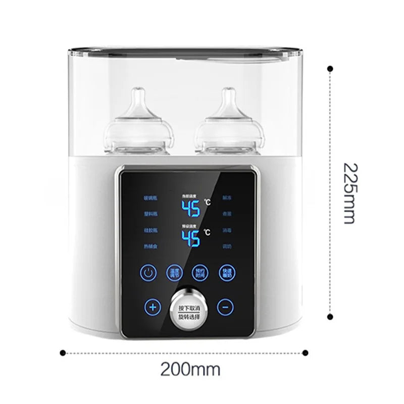 8-in-1  Multi function Baby Bottle Warmer Heater Sterilizer Fast Milk Warmer with Timer Breast Milk Newborn Accessories