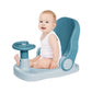 Baby Shower Seat Car-Shaped Cute Toddler Shower Seat Portable Baby Bath Chair With Suction Cup Base Non-Slip Bath Seat For
