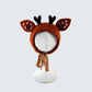Cute Fox Flower Bonnet Newborn Wool Felt Photo Prop