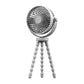 Mini Portable Stroller Fan,3 Speed Rechargeable,360° Rotate Flexible Tripod Better Cooling for Car Seat Crib Treadmill 5000mAh