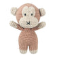 Knitted Animal Plush Toy – Soft Sleep Toy for Babies