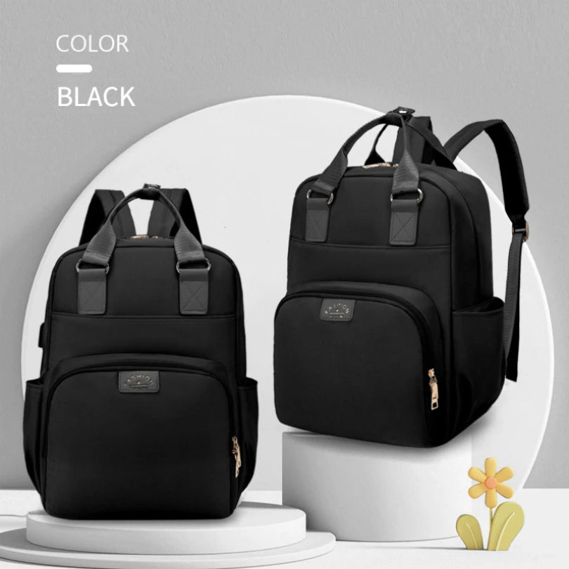Outdoor Diaper Bag – Lightweight Oxford Backpack