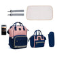 Mummy Diaper Backpack – Large Capacity, USB, Waterproof