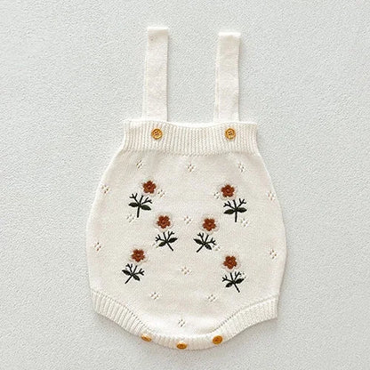 2024 New Autumn Infant Baby Girls Knitted Clothing Set Long Sleeved Knitted Cardigan+Jumpsuit Children Knitted Clothes Suit