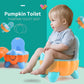 Pumpkin-Shaped Baby Potty – Portable Cartoon Toilet Trainer for Kids