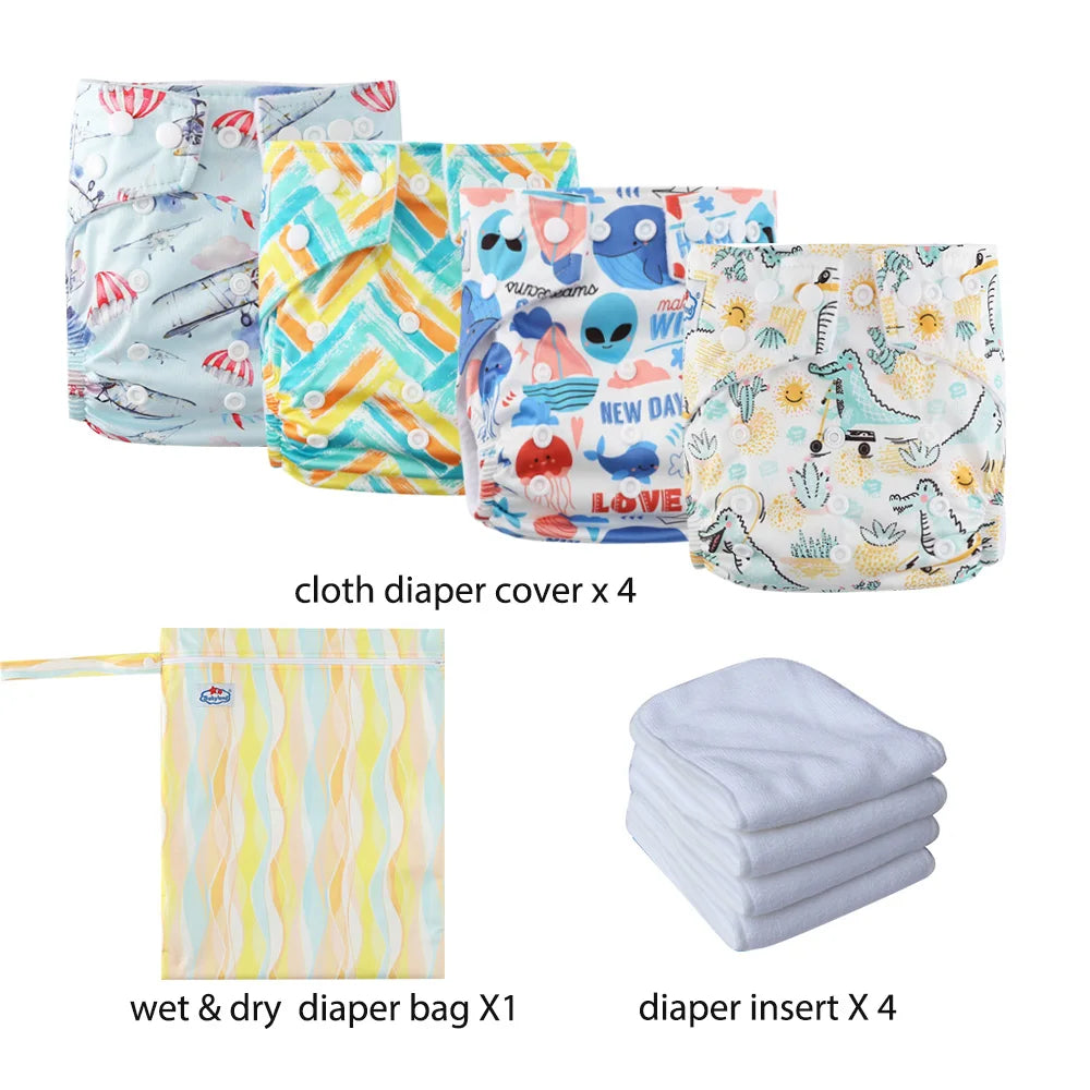 Babyland Waterproof Cloth Diaper Kit