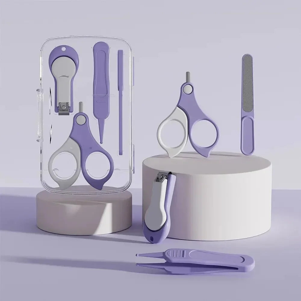Nail Clippers Nail Knife Baby Nail Clipper Set Travel Portable Baby Care Set Nail Clippers  baby care   baby care kit
