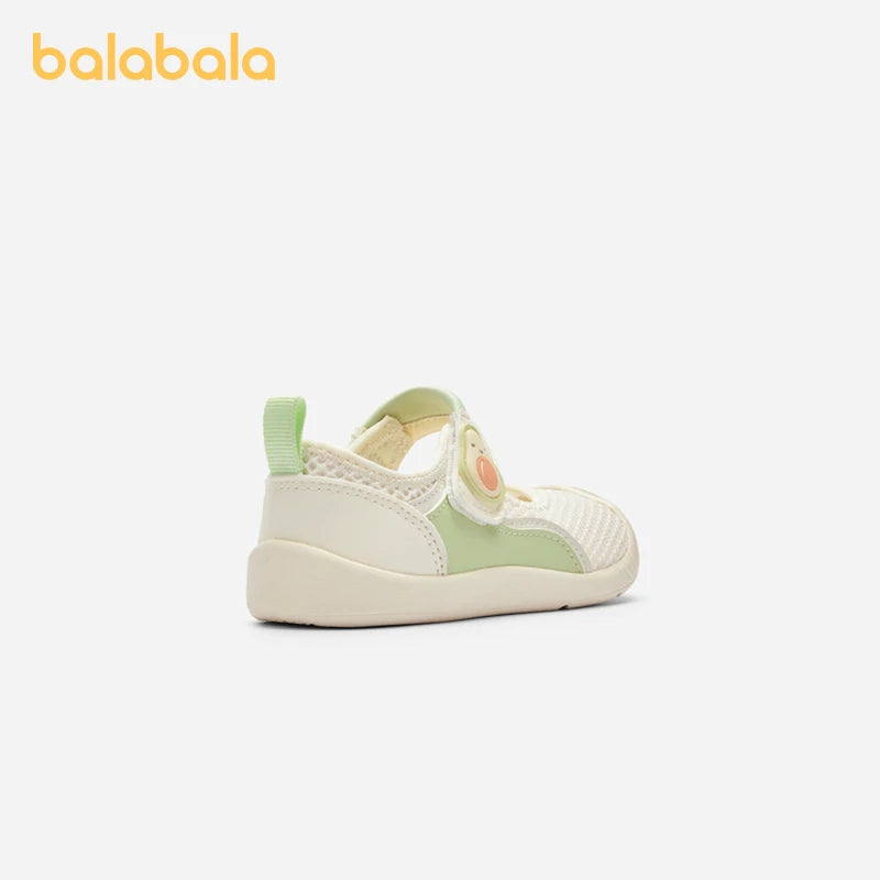 Balabala Baby Walking Shoes Boys Girls Sandals Shoes Infant 2024 Summer New Lightweight Breathable and Slip-Resistant