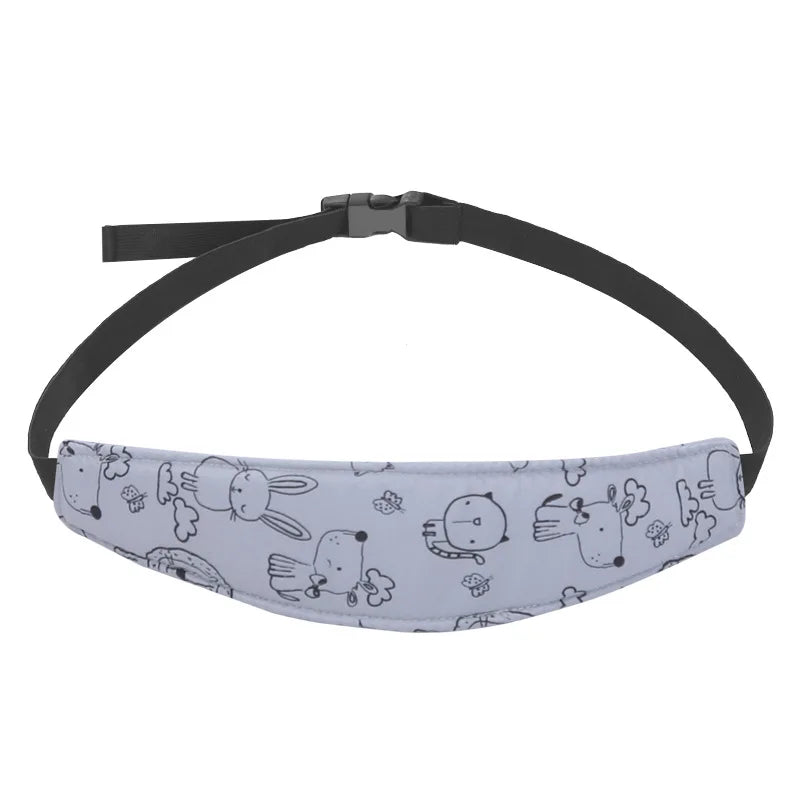 Baby Head Support Strap Car Seat Adjustable Kids Stroller Neck Relief Straps Pillow Toddler Headrest Sleep Car Chair Fasten Belt