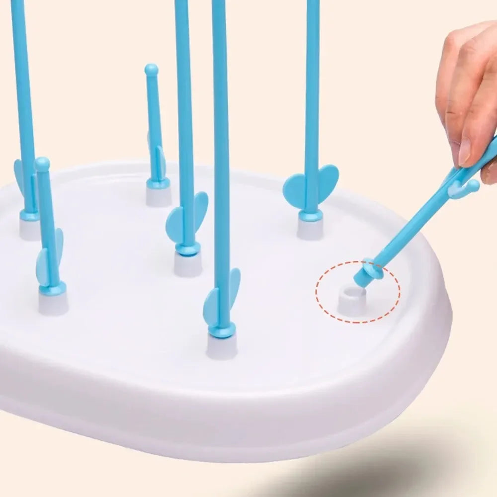 Baby Bottle Drying Rack Multifunctional Baby Bottle Drain Rack Detachable Drying Rack for Baby Bottles Baby Feeding Accessories