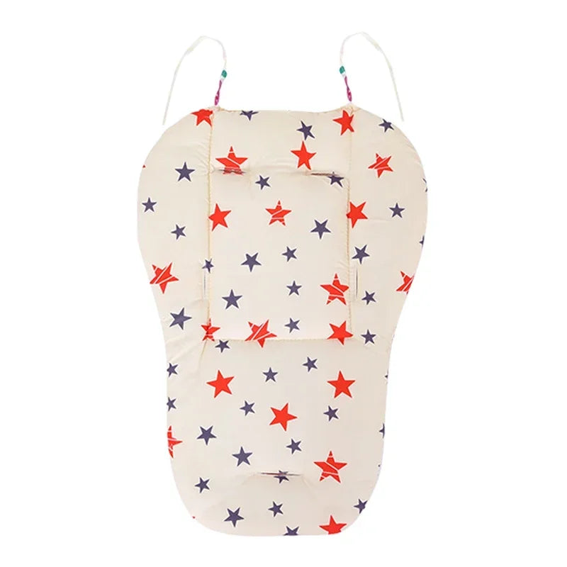 Baby Kids Highchair Cushion Pad Mat Booster Seats Cushion Pad Mat Feeding Chair Cushi on Pad Stroller Cushion Mat Cotton Fabric