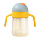 Trainer Sippy Cup With Handles Training Cup Weighted Straw Cup Spill Proof Shatterproof Water Drinking Cups For Kids Baby And