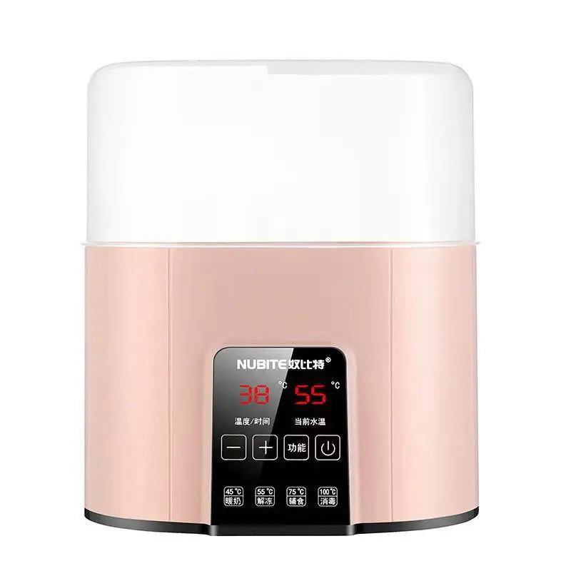 8-in-1 Multi function Baby Bottle Warmer Heater Sterilizer Fast Milk Warmer with Timer Breast Milk or Formula Fits 2 Bottles