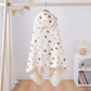 Soft Hooded Baby Bath Towel Cartoon Cloak  Super Absorbent Gauze Bathing Wrap for Newborn Infant Anti-Shedding & Skin-Friendly
