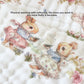 3pc/5pc Baby Towel Set Cotton 6 Layer Guaze Newborn Burp Cloths Baby Drool Face Towel Super Soft Muslin Squares Baby Care
