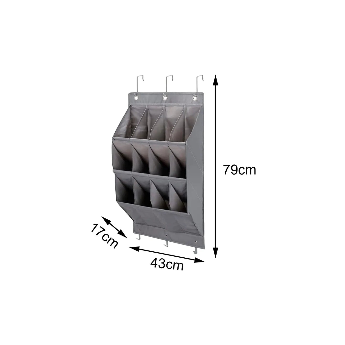 The Door Shoe Organizer Hanging Shoe Holder Organizer Baby Items Toys Hats Little Gadgets Multifunctional House Decoration