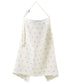 Muslin Nursing Covers for Breastfeeding, Privacy Breast Feeding Cover with Arch Neckline for Mom and Baby Nursing Apron