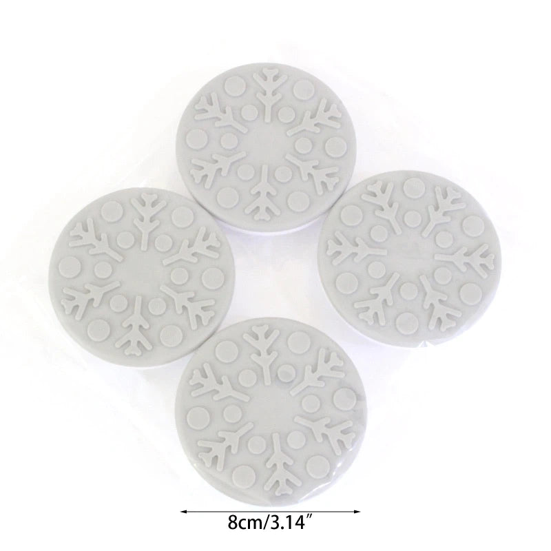 C9GB 4 Pieces Wall Guard Pads Baby Gate Wall Protector for Stair Guardrail Safe Door Wall Saver for Pressure Gate Door Stair