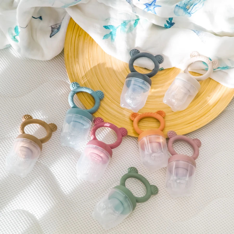 Newborn Food Feeder – Fruit & Veggie Silicone Teether