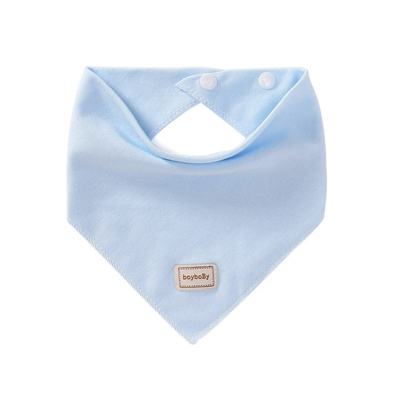 Ensemble bonnet et bavoir aux couleurs acidulées pour bébés garçons et filles