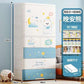 Bedroom Closet Wardrobe Storage Cabinet Plastic Cupboard Partitions Wardrobe Bedroom Baby Chest Guarda Roupa Home Furniture