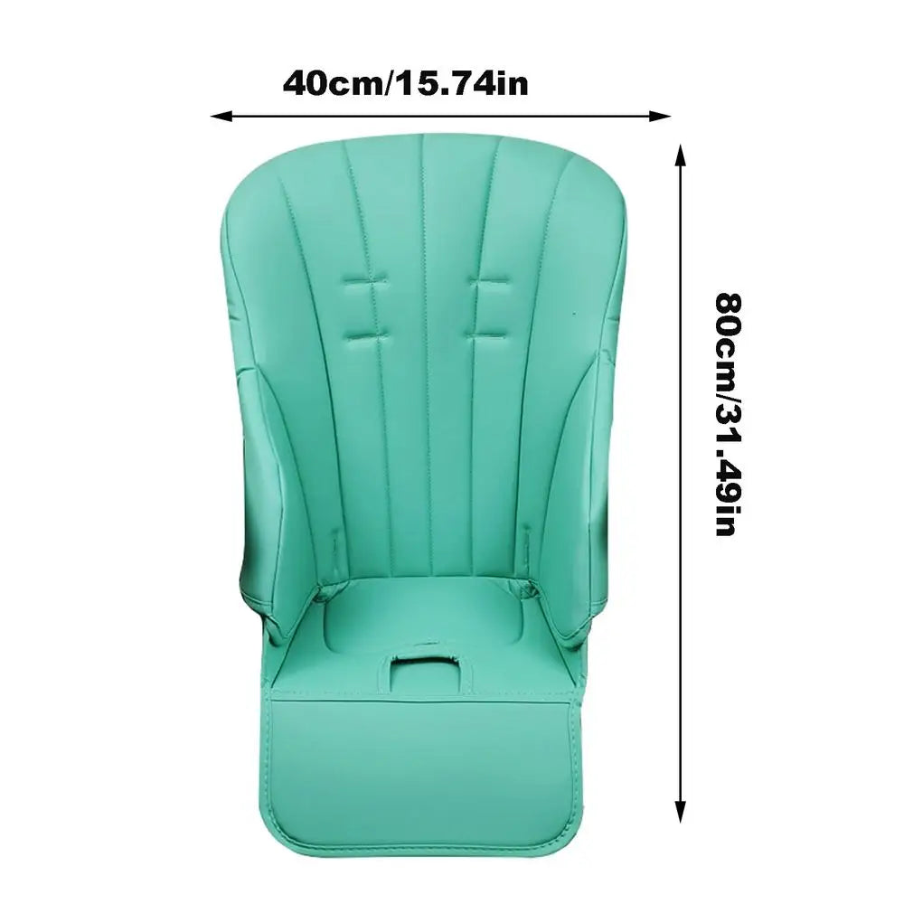Baby Dining Chair seat Cushion PU Leather Cover Non Slip Padding Seat Case Replacement Cushion For Babycare 8500 accessories