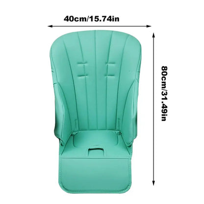 Baby Dining Chair seat Cushion PU Leather Cover Non Slip Padding Seat Case Replacement Cushion For Babycare 8500 accessories