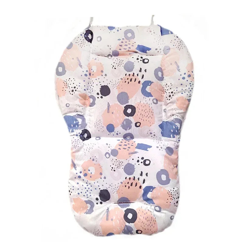 Baby Kids Highchair Cushion Pad Mat Booster Seats Cushion Pad Mat Feeding Chair Cushi on Pad Stroller Cushion Mat Cotton Fabric