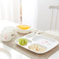 Children’s Feeding Set – Divided Plate & Spoon/Fork Set