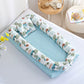 Portable Folding Baby Nest Travel Bed Crib Newborns Cots Sleep Nest Infant Cradle Bed Cuna Baby Nest Baby Dropshipping 90*50cm