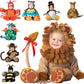 6M-24M Christmas Xmas Holiday Halloween Costume Infant Baby Girls Lion Dinosaur Rompers Elk Toddlers Clothes