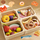 Wooden Dessert & Food Playset – Montessori Fun!