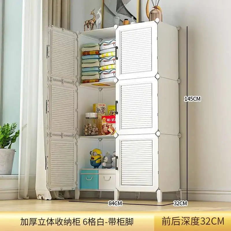 Baby Closet Storage Wardrobe Cupboard Organizer Clothing Rack Modular Wardrobes Chest Dresser Armarios Living Room Cabinets·